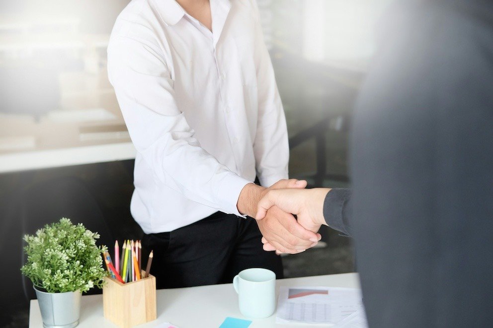 Salary Negotiation Hand Shake